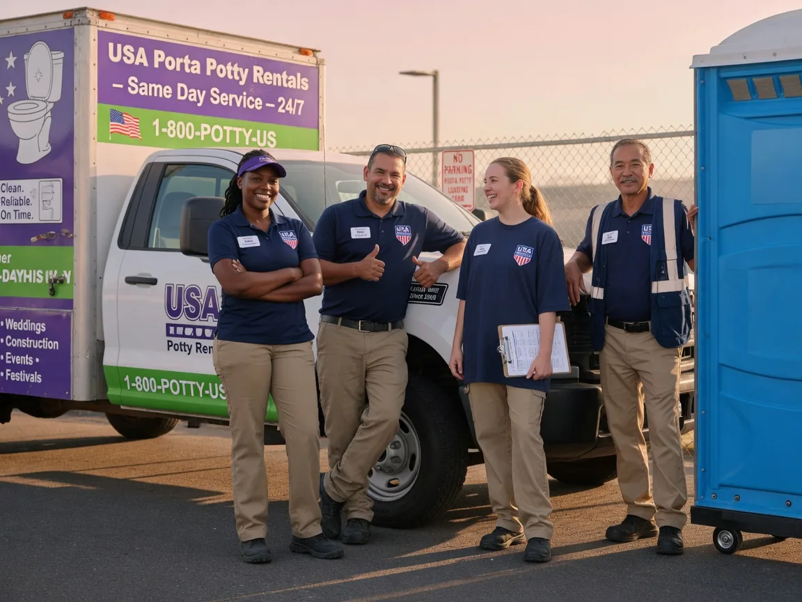 Porta Potty Rental company in Mathews, LA